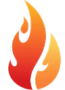 Chaudhary Gas Flame Logo
